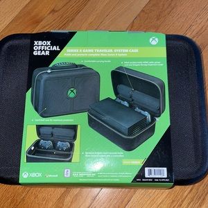 Xbox official case series x game traveler system case